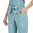 thumbnail image 3 of Aofany Scrub Sets for Woman Plus Size Nursing Uniforms Stretchy V Neck Jogging Scrub Pants and Tops Medical Scrubs Womens Scrub Sets Tall Scrubs Sets, 3 of 5
