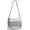 Silver, variant on Hobo Bag for Women PU Leather Crossbody Shoulder Bag Fashion Handbag Purse Totes Top Handle Bag with Chain