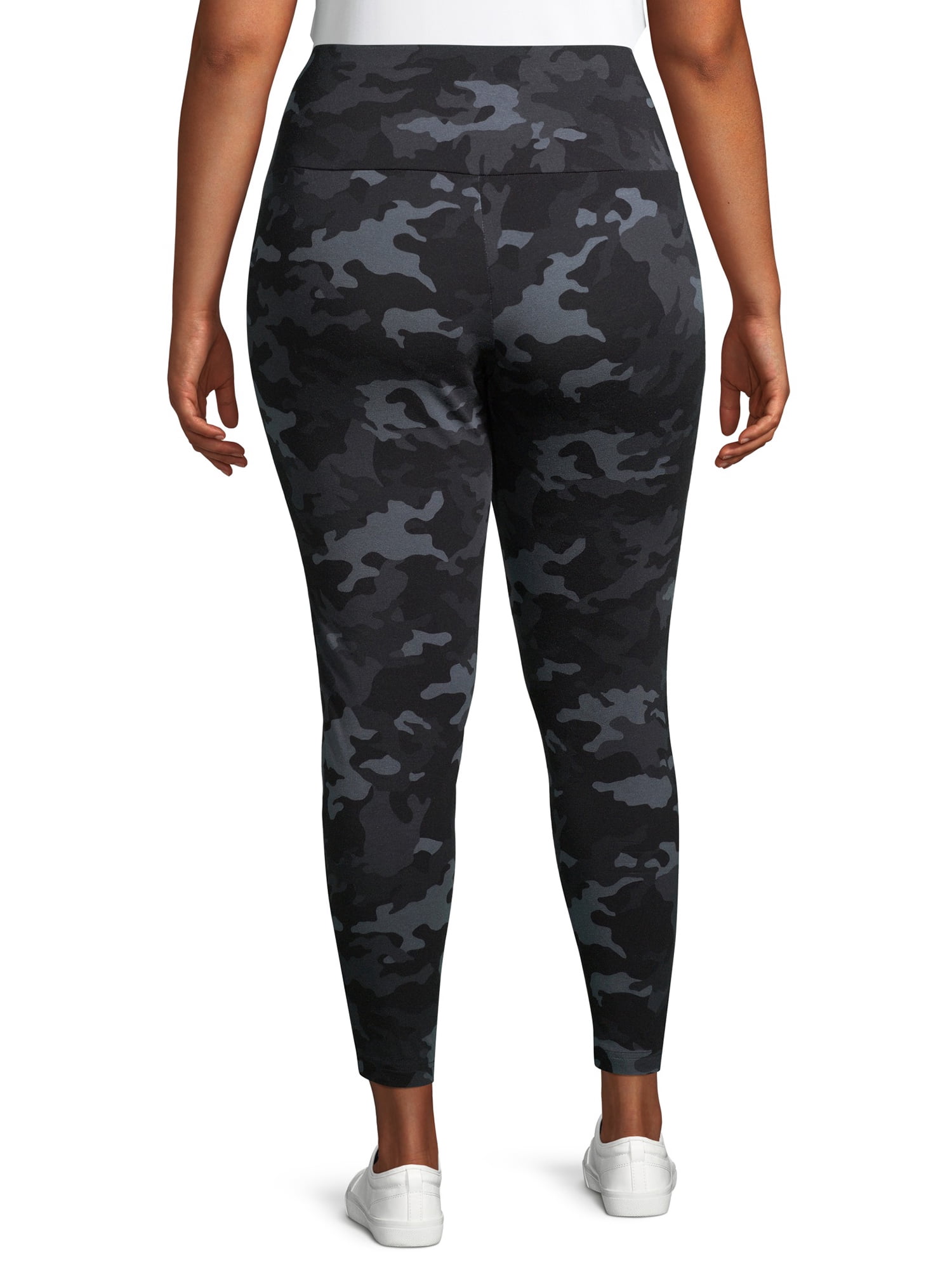 Terra & Sky Women's Plus Size High Waist Leggings