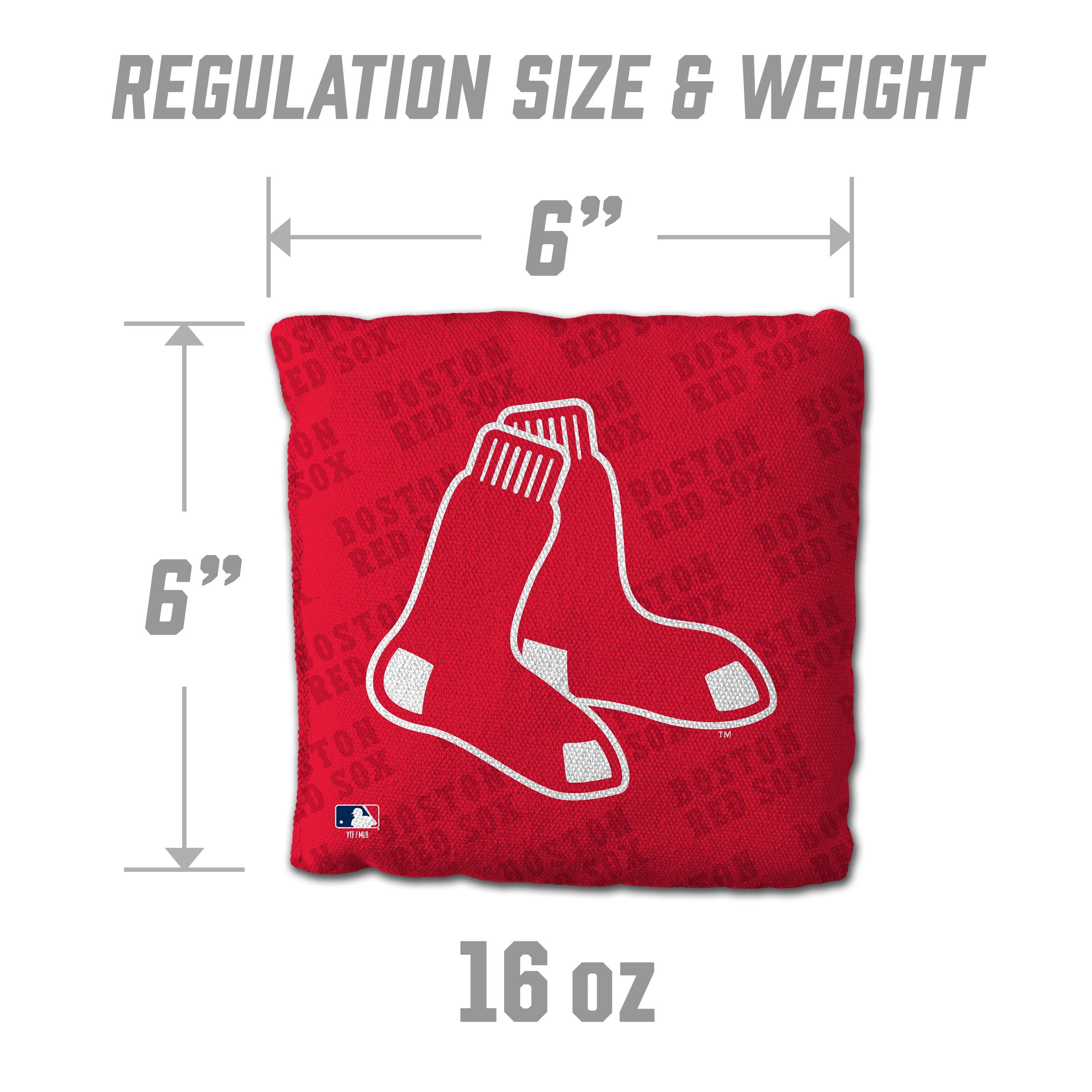 MLB Boston Red Sox Cornhole Bags - 4PK - Red