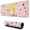 thumbnail image 1 of Other Home Automation Accessory Cute Pink Moon Mouse Pad Large Kawaii Anime Mouse Pad Pink Gaming Mousepad Non-Slip Rubber Base Laptop Desk Mat Access, 1 of 5