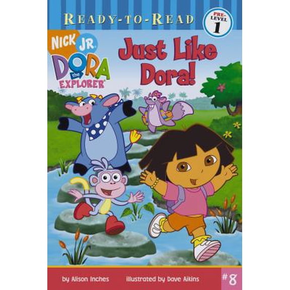 Pre-Owned Just Like Dora! (Dora the Explorer Ready-to-Read, Pre-Level 1) (Paperback) 0689876750 9780689876752