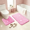 thumbnail image 5 of TACILIP Bathroom Supplies, In The Dark Fleece Floor Mat Bathroom Absorbent Non Mat Toilet Two Piece Set Floor Mats, Mens Gifts, 5 of 6