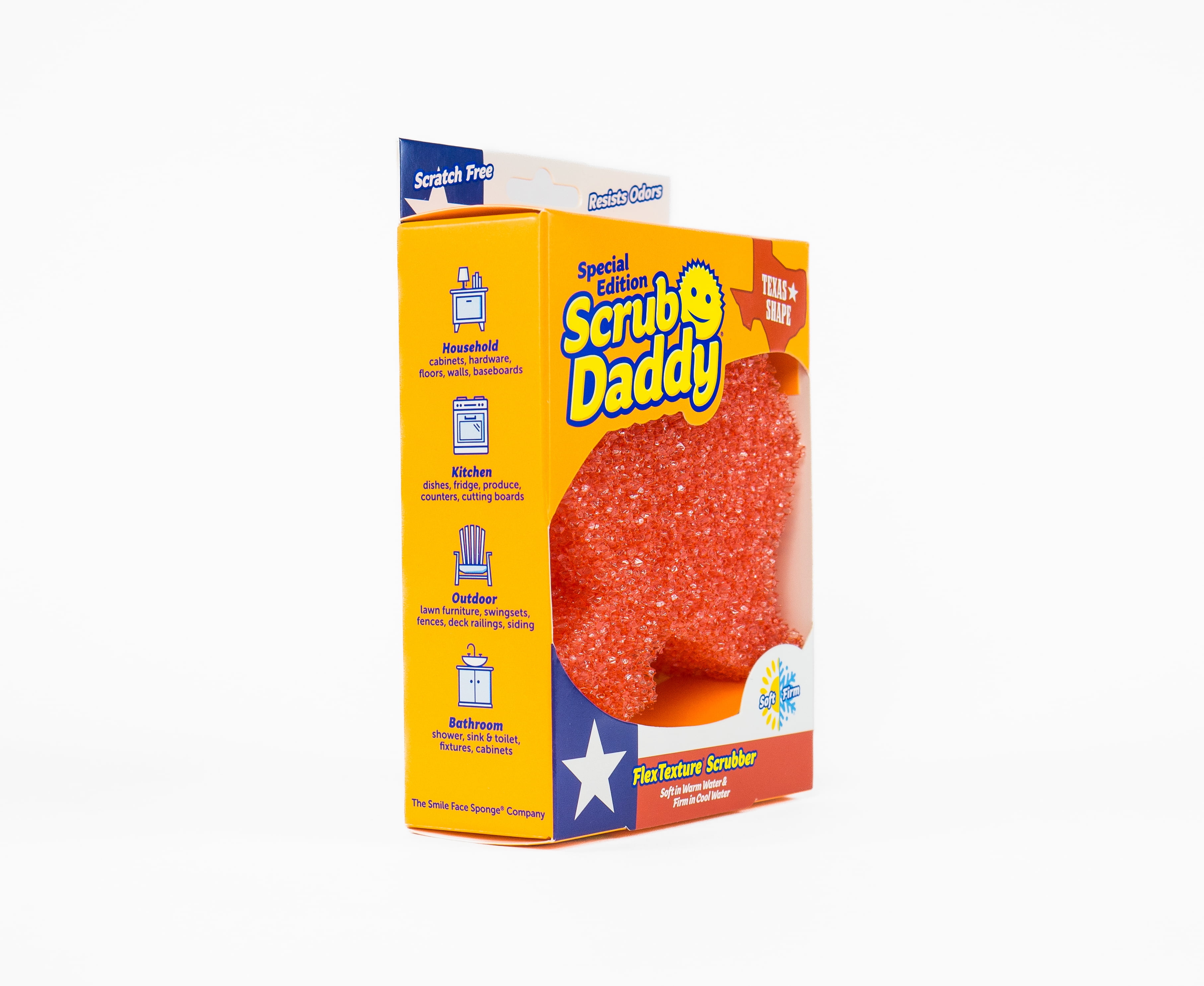 Scrub Daddy Texas Non-Scratch Cleaning Sponge