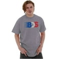 thumbnail image 4 of Retro Eighties Americana Stripes Men's Graphic T Shirt Tees Brisco Brands S, 4 of 4