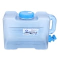 thumbnail image 2 of Cubo de agua al aire libre con grifo sin tanque de agua de fuga para viajes de camping (13L), 2 of 9