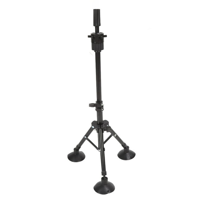 Mannequin Head Stand, Non Slip Strong Aluminum Alloy Head Holder Support With Suction Cups For Cosmetology