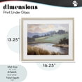 thumbnail image 4 of Stupell Industries Contemporary Subtle Distant Mountains Birch Framed Print Under Glass, 16 x 13, by Alonza Saunders, 4 of 8