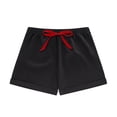 thumbnail image 7 of KICILVS Kids Lounge Shorts Drawstring Waist Lightweight Comfortable Summer Shorts Casual Daily Play Wear 1-8 Years, 7 of 7