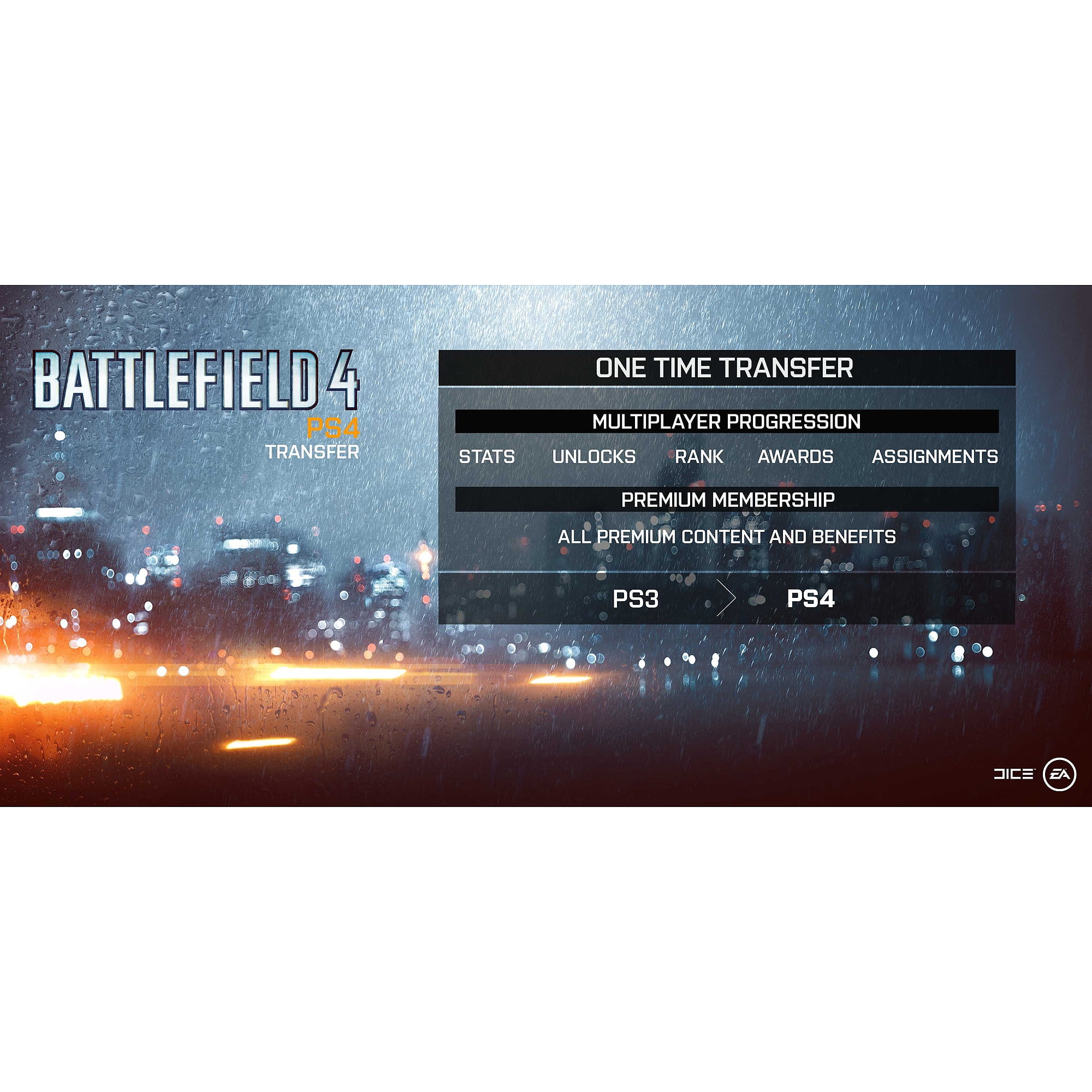 Battlefield 4: Como passar da versão PS3 para a PS4