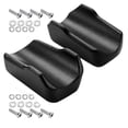 thumbnail image 1 of 2 Pcs Rollator Armrest Pad Upright Walker Forearm Pads Black Walker, 1 of 5
