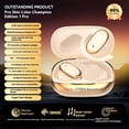 thumbnail image 6 of Wireless Earbuds Headphone Sport, 2026 Bluetooth Earbuds Stereo Deep Bass Over Ear Bud with Earhooks, Noise Cancelling Mic, Hang-On Wireless Bluetooth Earphone for Gym Running Workout, 6 of 7