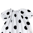 thumbnail image 3 of Baby Toddle Girls Dress Printed Princess Dresses Little Girls Cotton Casual Short Sleeves Skirts Dress Girls Ruffles Sleeve Dresses, 3 of 11