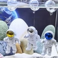 thumbnail image 4 of Suspended Astronaut Ornaments Fish Tank Landscaping Aquarium Fish Tank Ornamental Decoration Floating Space Water Micro Scenery, 4 of 6
