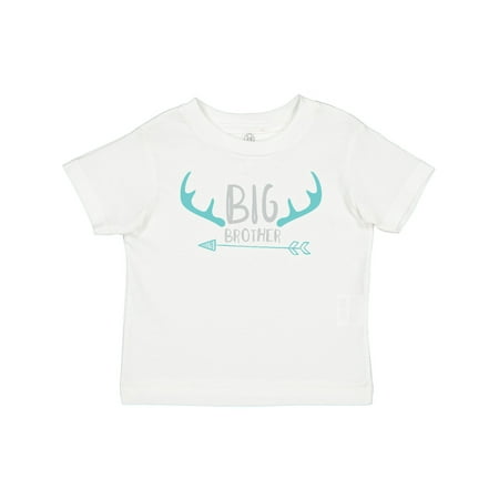 

Inktastic Big Brother Older Brother Deer Antlers Arrow Gift Baby Boy T-Shirt
