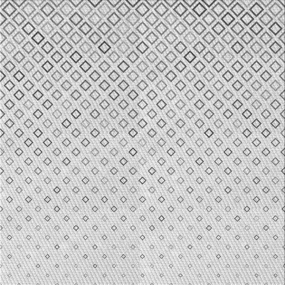 Ahgly Company Machine Washable Indoor Square Transitional Platinum Gray Area Rugs, 6' Square
