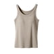 thumbnail image 5 of TaTaai Women's plus size tank top with built-in bra, ribbed texture, solid color, casual comfortable, sleeveless pullover, perfect for loungewear, daily wear & layering Gift, 5 of 9