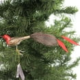 thumbnail image 3 of Goldfinch Bird - One Ornament 1.5 Inch, Glass - Clip-On Feather Tail 10009S020, 3 of 3