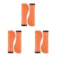 thumbnail image 3 of fastboy 1 Pair Mountain Bicycles Handlebar Grip Breathable Ergonomic Waterproof Colorful Outdoor Handle Bar End Accessories Orange 3Set, 3 of 6