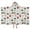 Cartoon Farm Vehicles, variant on Cartoon Farm Vehicles Barns Gray Pattern Hooded Bath Towel,50"x30" for Ages 3 To 12 Kids, Quick Dry Lightweight Soft Microfiber Hood Beach Towel Cover Up for Kids