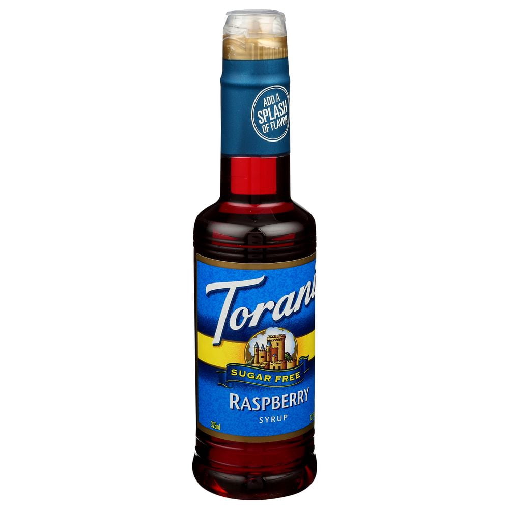 Torani Sugar Free Raspberry Flavoring Syrup, 12.7 Fluid Ounce -- 4 per Case.