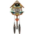 thumbnail image 2 of River City Cuckoo M8-08PQ Musical Multi-Colored Quartz Cuckoo Clock, 2 of 4