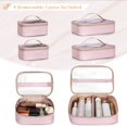 thumbnail image 2 of Bolsa organizadora de maquillaje Prokva Professional Travel Case Rosa, 2 of 7