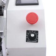Miumaeov Semi-Automatic Round Labeling Machine,Bottle Label Applicator for Round Bottles Round Bottle Labeling Machine Adjustable Labeler Label Applicator Machine 20-40pcs/min