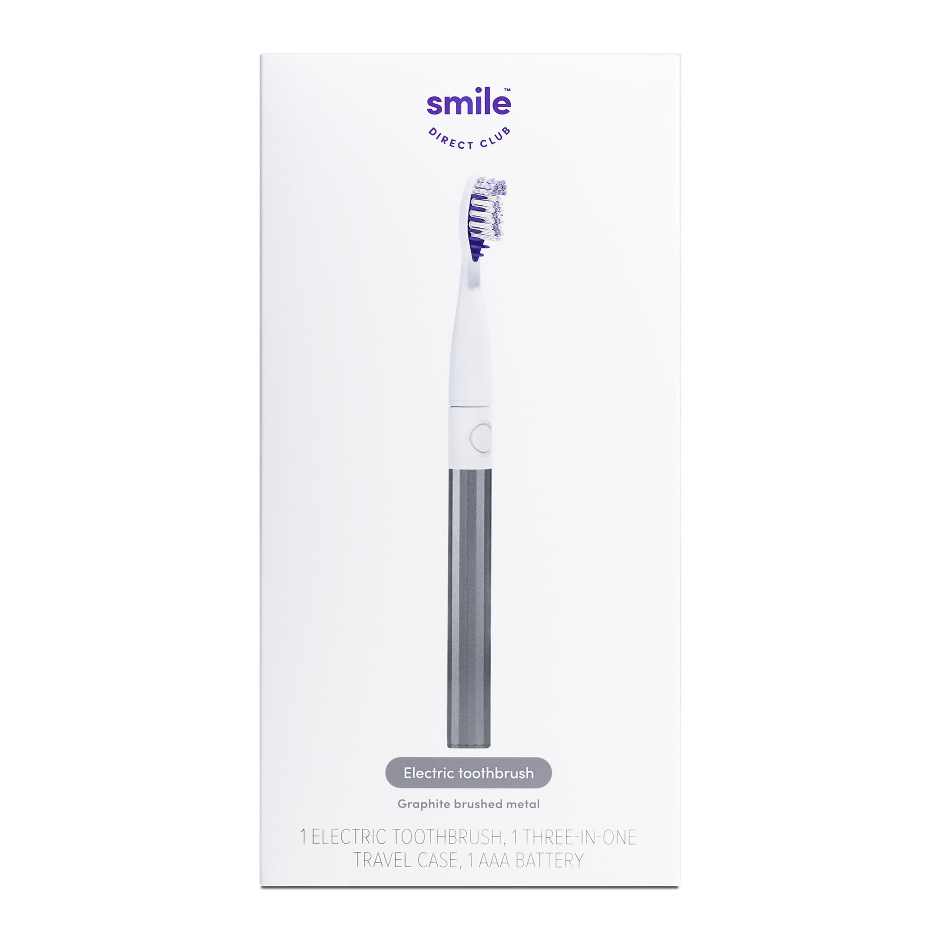 Smile Direct Club Electric Toothbrush, Graphite - Walmart.com
