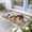 Gray, variant on Farmhouse Animals Door Mat Indoor Outdoor, Cow Pig in Fence Retro Wood Barn Non Slip Welcome Mat with Rubber Backing, Absorbent Fabric Front Door Mats Entryway Rug for Home Patio Entrance 16"x24"