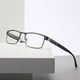 thumbnail image 2 of Gafas de lectura para personas mayores, gafas de lectura de moda para personas mayores, montura óptica de metal para gafas de lectura., 2 of 5