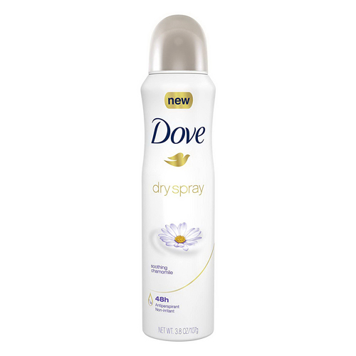 Dove Dry Spray Deodorant Soothing Chamomile, 3.8 oz