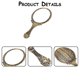thumbnail image 5 of LOVEF 24 Piezas Gomas Metálicas Brillantes Gomas Para El Cabello Grandes Gomas Elásticas Para El Cabello Gomas Para El Cabello Para Mujeres Niñas Accesorios Para El Cabello, 5 of 5