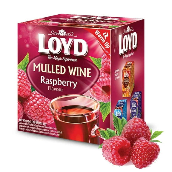 Loyd Tea Raspberry Mulled Wine Tea (30g/1.1oz)