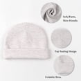 thumbnail image 2 of Spring Infant Hospital Beanie Newborn Baby Girls Cotton Hat Tolddler Boy Soft Double-Layer Hat, 2 of 5