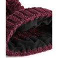 thumbnail image 3 of Beechfield® Unsiex Adults Cable Knit Melange Beanie, 3 of 4