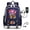 Blue 1, variant on New cartoon anime cool digital fun circus cute print large-capacity backpack for students, campus outdoor sports, and laptop use