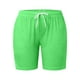 thumbnail image 3 of MKLEKYY Pantalones Cortos Para Correr Para Mujer, Con Cordón Ajustable, Cintura De Color, Cómodos, Elásticos, Lisos, Pantalones Casuales Con Bolsillo Para Mujer, 3 of 4