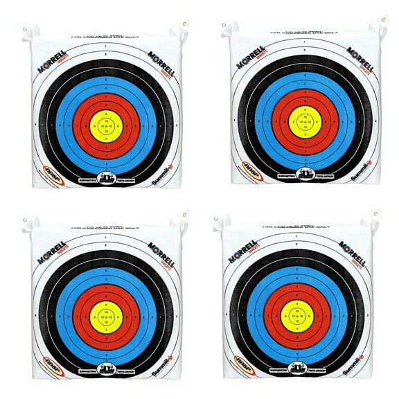 Morrell Lightweight Portable Youth Range Field Point Archery Bag Target (4 Pack)