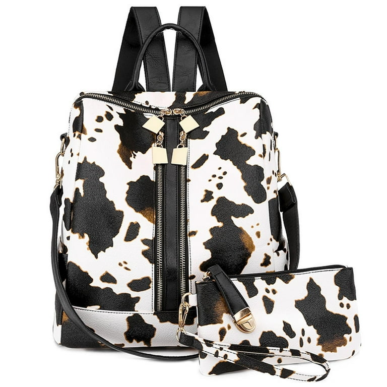Ovzne Schoolbag, Leather Backpack Purse for Women Fashion Ladies  Multipurpose Designer Handbags and Shoulder Bag Travel Bag Casual Daypacks  with Wristlet Beige 