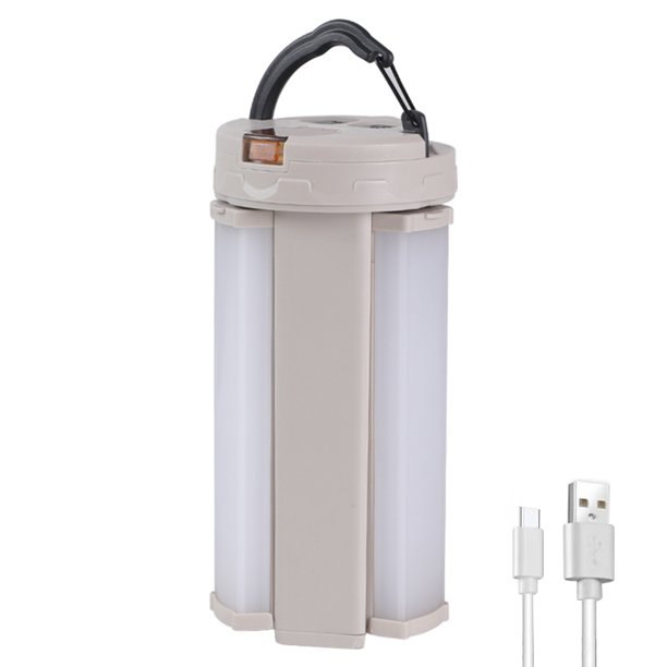 Lámpara de camping recargable Luz de camping plegable de 5 engranajes para tienda de pesca al aire libre Hugtrwg Para estrenar