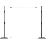 Pipe and Drape Kit Heavy Duty Backdrop Stand Carbon Steel Base 10x10 ft
