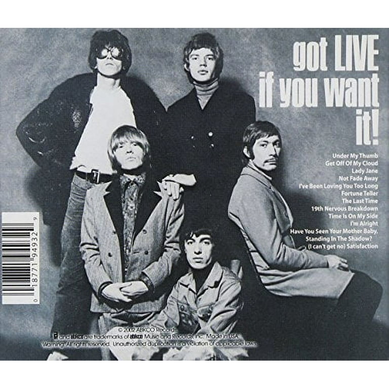The Rolling Stones - Got Live If You Want It - Music & Performance
