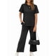thumbnail image 1 of Conjunto Deportivo de Dos Piezas para Mujer, Informal, de Corta y Pantalón . Negro L, 1 of 5