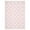 Pink, variant on HOMERRY Floral Print Non Slip Area Rug 8' x 10' for Living Room Washable Indoor Carpet, Black