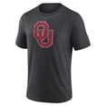 thumbnail image 2 of Men's Charcoal Oklahoma Sooners Classic Primary Tri-Blend T-Shirt, 2 of 3