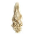 thumbnail image 1 of 55cm Women Girls Long Curly Wavy Ponytail Extension Synthetic Hair Piece Clip Hair Extensions 12, 1 of 9