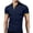 Dark Blue, variant on Mens Summer Fashion Collocation Lapel Baggy Short Sleeved Top Big and Tall Mens Shirts Blank T Shirts Anime T Shirts for Men Men Tall Shirts Large Tall Mens Shirts Tee Shirts for
