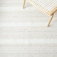thumbnail image 6 of SAFAVIEH Striped Kilim Peyton Striped Polyester Area Rug, Beige/Ivory, 8' x 10', 6 of 8