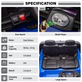 thumbnail image 4 of Voltz Toys Ride-on Car for Kids, 24V Cadillac Esclade IQ Truck for Kids 3-8 Years, Battery Powered Electric Car for Kids with Remote Control, Open Doors, LED Lights and Music, 4 of 6